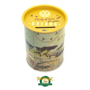 31503 Tin Money Box Barrel - VW Get Lost 